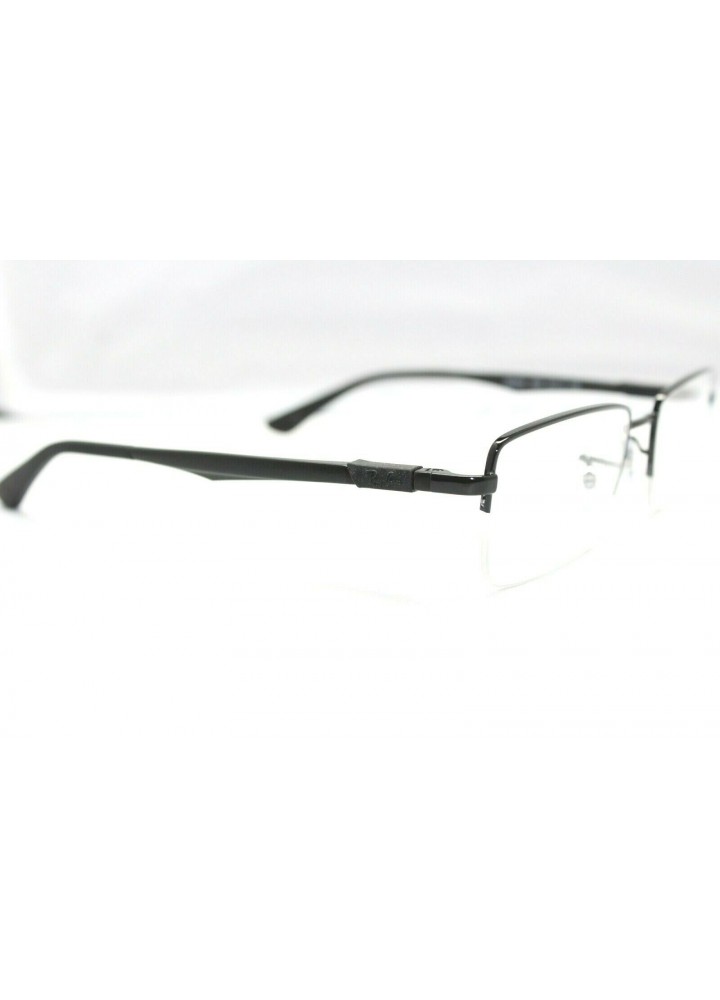 Ray-Ban RX6263 2509 Rectangular Eyeglasses - Black